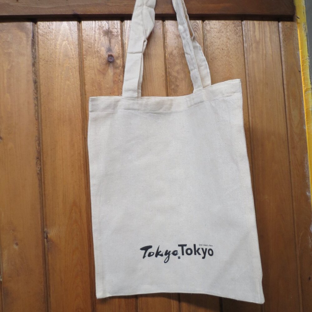 Tokyo Tokyo shoulder tote bag & art post card